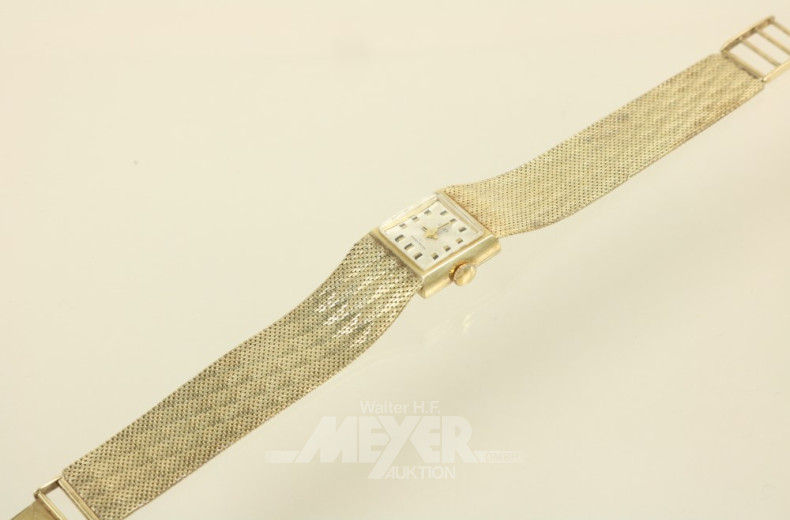 Damenarmbanduhr, 585er GG, ANKER,