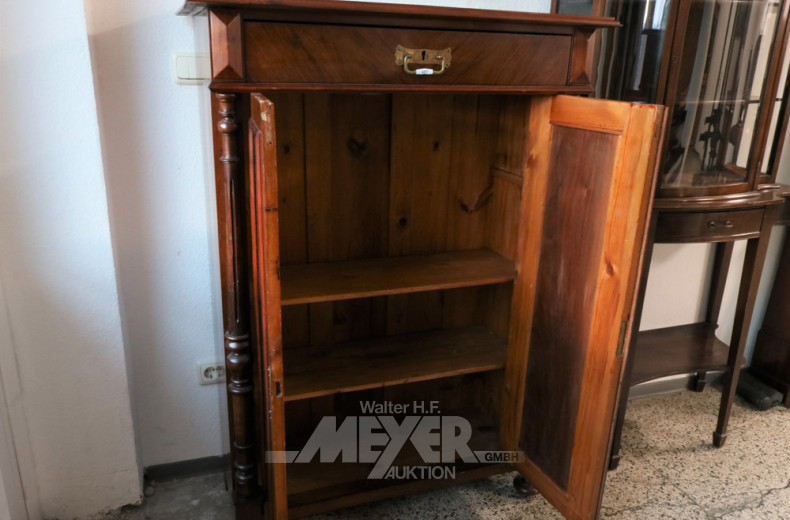 Vertiko, Gründerzeit, Mahagoni mit