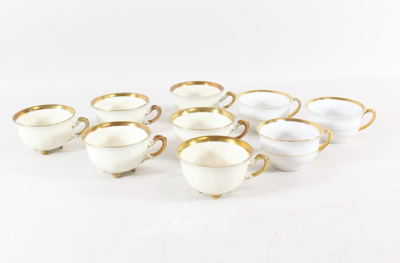 Posten Porz.-Kaffeeservice-Teile,