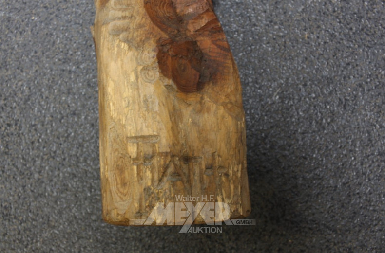 Holzschnitzerei, figural, ca. 140 cm