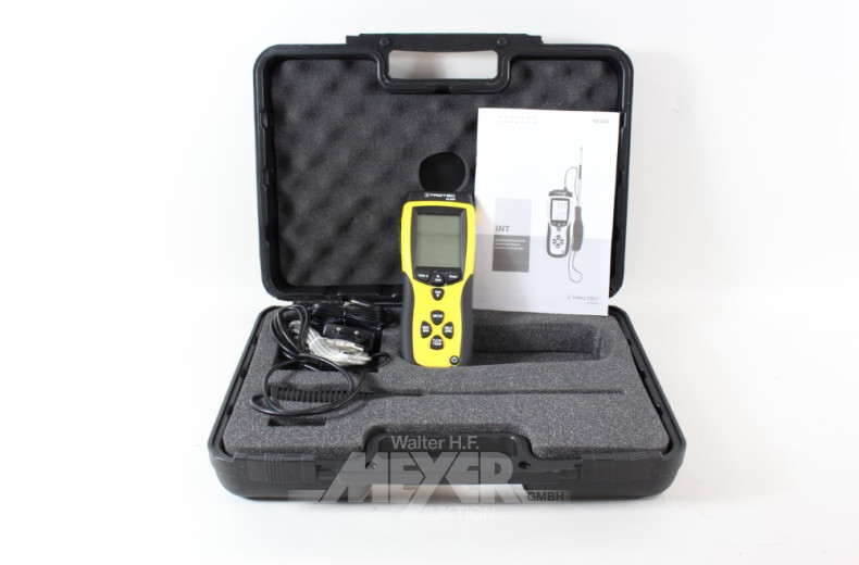 Anemometer im Koffer