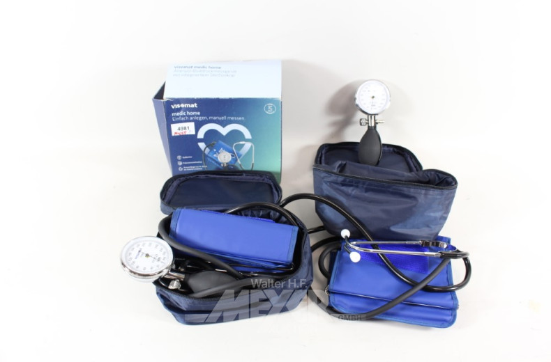 2 Blutdruckmessegeräte VISOMAT