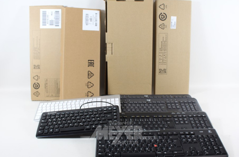 Posten versch. Tastaturen,