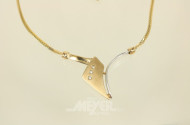 Collier, 585er GG, ca. 9 g
