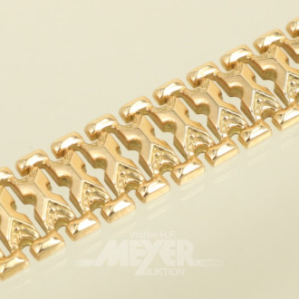 Armband, 750er GG, ca. 23 g