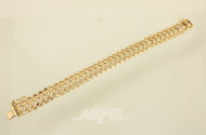 Armband, 750er GG, ca. 23 g