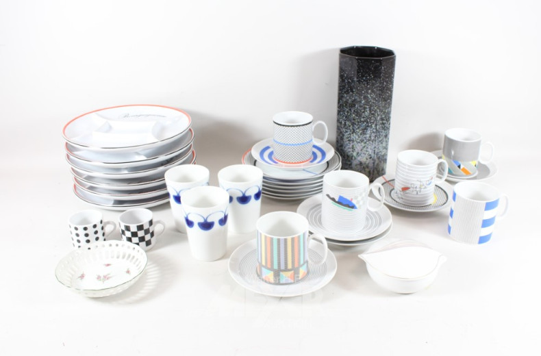 Posten Porzellan und Keramik: Mokka-