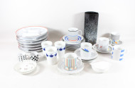 Posten Porzellan und Keramik: Mokka-