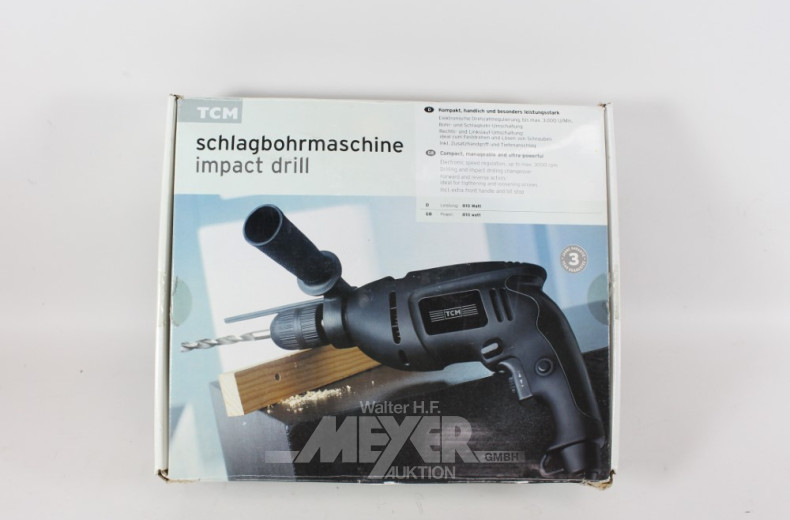 Schlagbohrmaschine, TCM