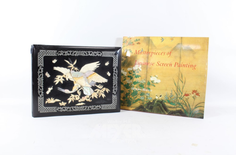 nostalg. Fotoalbum mit Perlmutdekoration