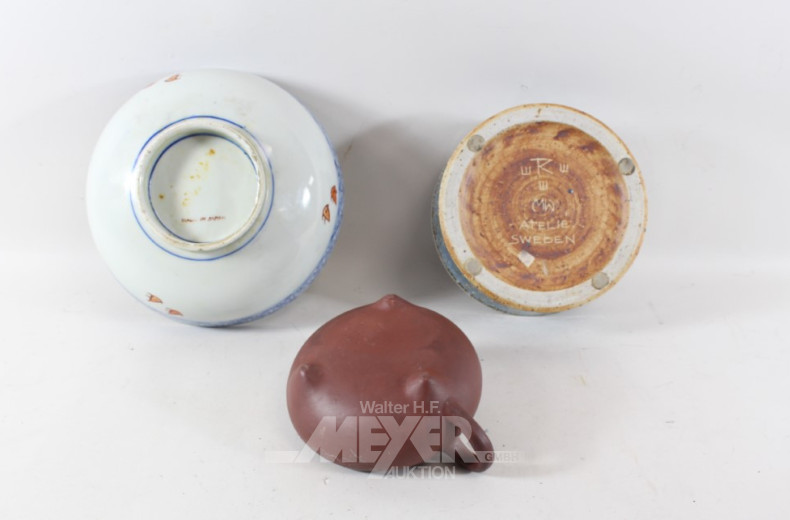 Posten Tischdekoration: Keramikschale,