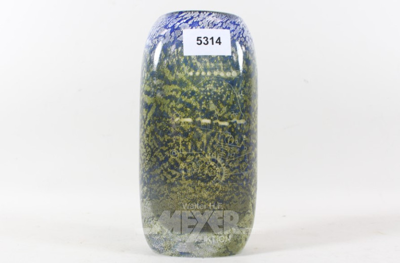 Kristallvase KOSTA BODA, sig. Wärff