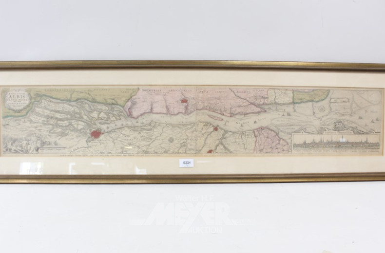 6 versch. Topographien, z.T. antiquarisch,
