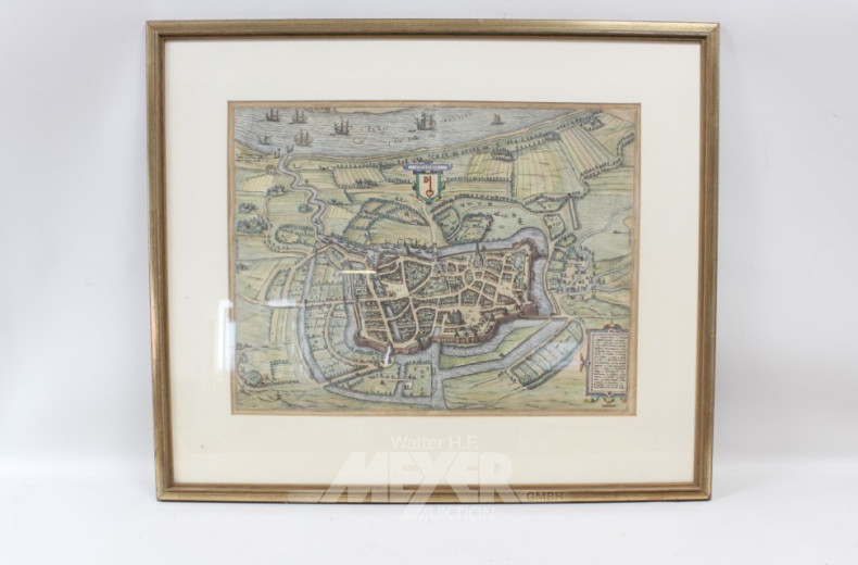 6 versch. Topographien, z.T. antiquarisch,