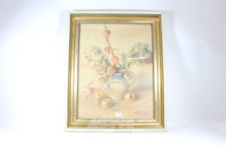 Aquarell ''Blumenstillleben''