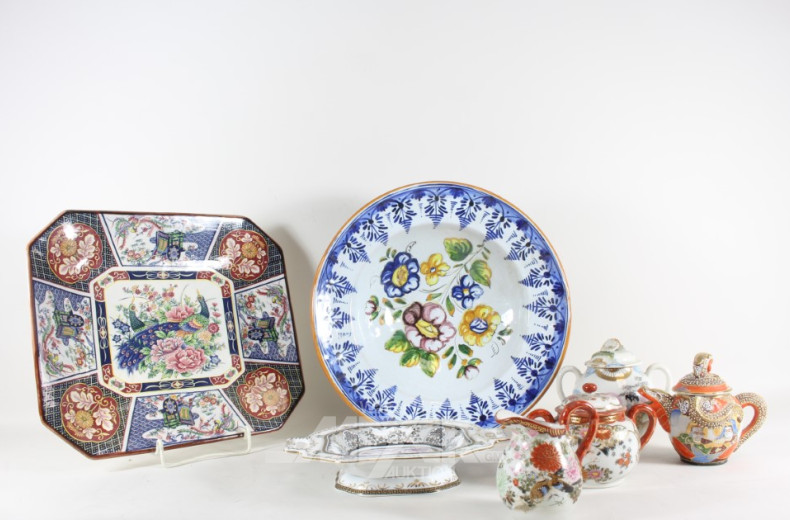 Posten Porzellan-, u. Keramikteile: