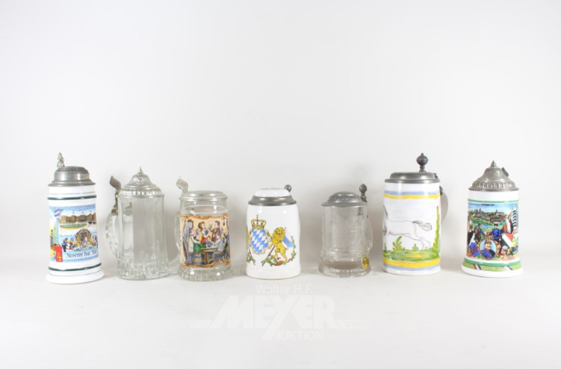 Posten Glas-, Keramik-, u.