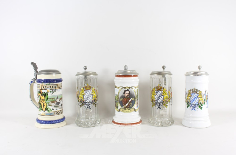 Posten Glas-, Keramik-, u.