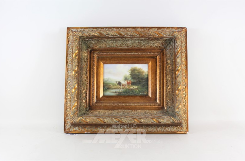 Bild ''Kühe'', 11 x 16 cm,