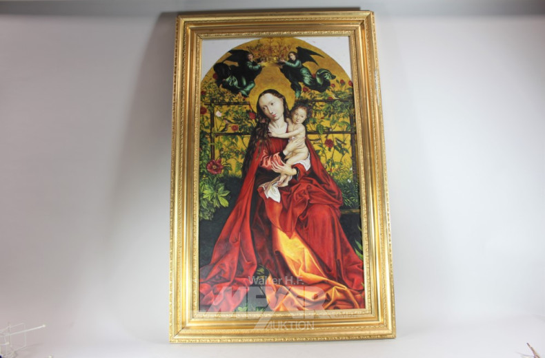 Bild ''Madonna am Rosenhang'',
