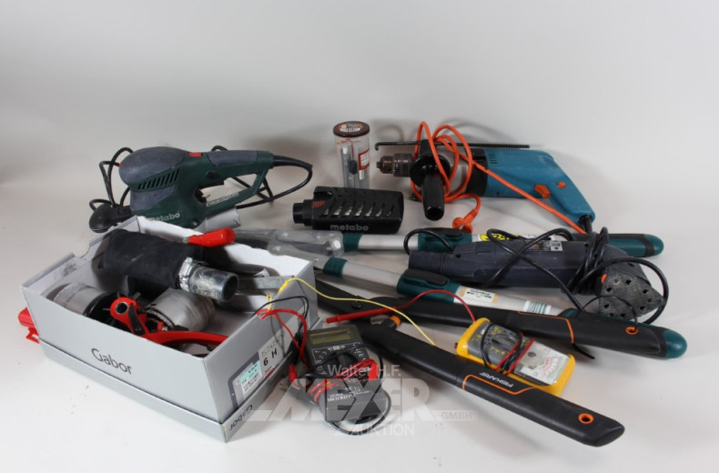 Posten Handmaschinen u. Werkzeuge: