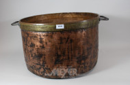 gr. Kupferkessel, ø ca. 52 cm