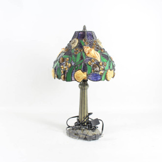 Tischlampe Tiffany-Stil, Höhe: ca. 40 cm