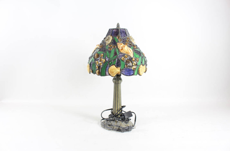 Tischlampe Tiffany-Stil, Höhe: ca. 40 cm