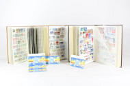 Briefmarken-Sammlung (6 Alben)