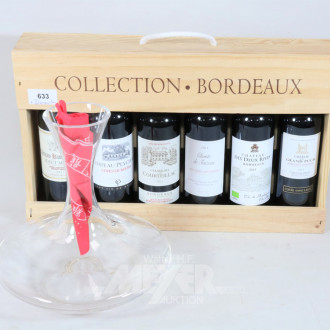 Weinkollektion ''Bordeaux Rotwein''