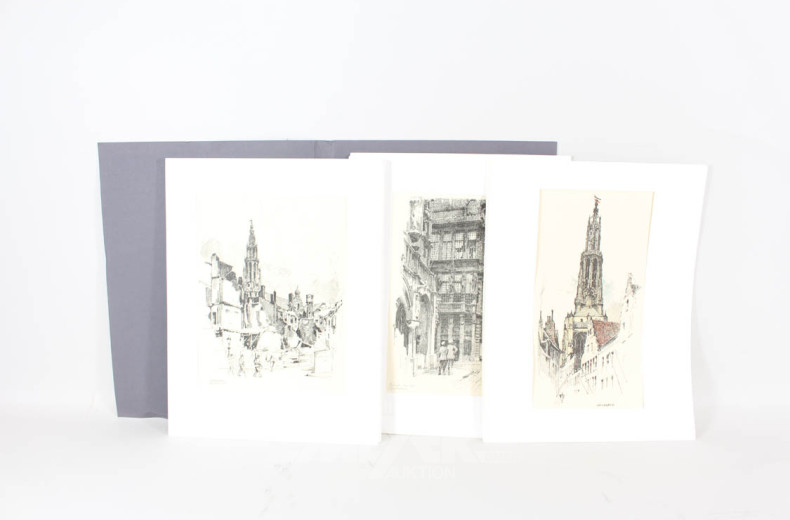 Mappe  ''Belgien 1915'',