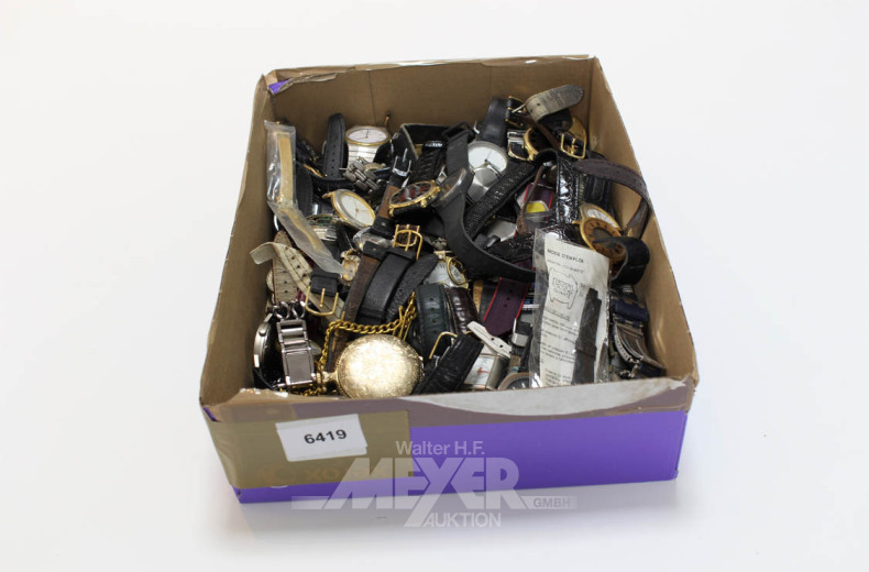 Posten Armband-Taschenuhren