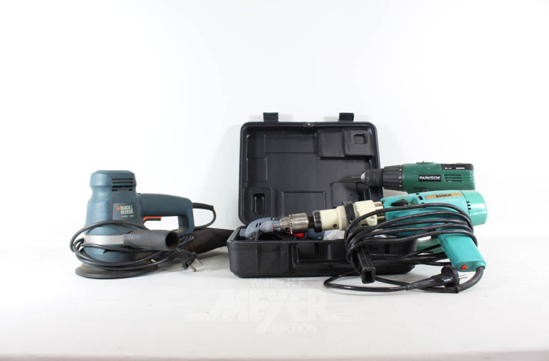 Posten Handmaschinen und Werkzeuge: