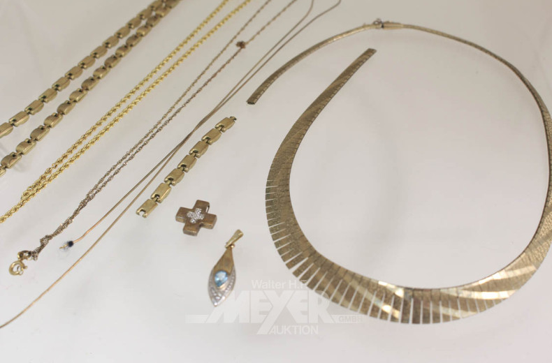 Posten Bruchgold, 333er GG, ca. 35 g