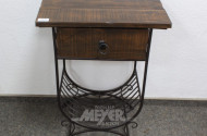 kl. Beistelltisch, Metall,