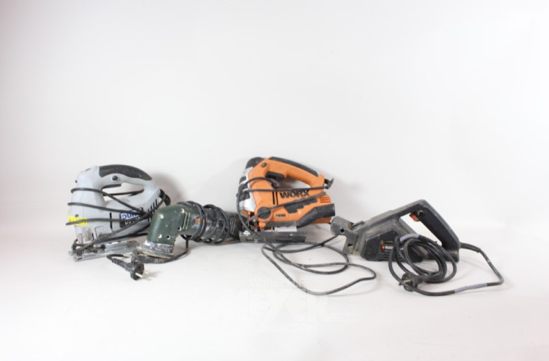 11 Handmaschinen, bestehend aus: