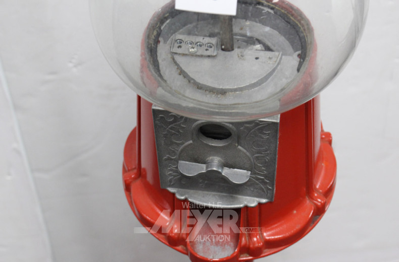 Kaugummiautomaten-Ständer, Gußeisen,