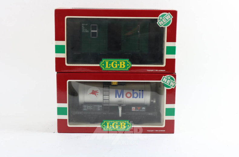2 Waggons LGB, 4039 u. 4240