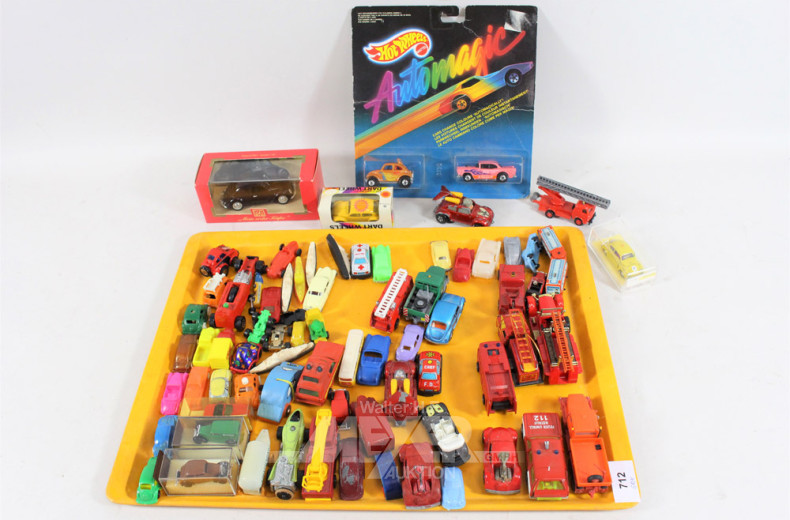 50 div. Modellautos: Feuerwehr, PKW`s,