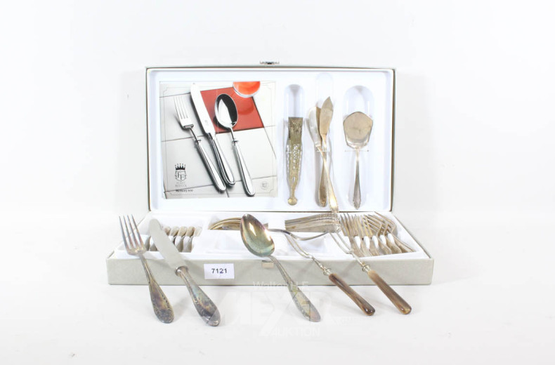 Posten Auflage-Besteck-Teile: