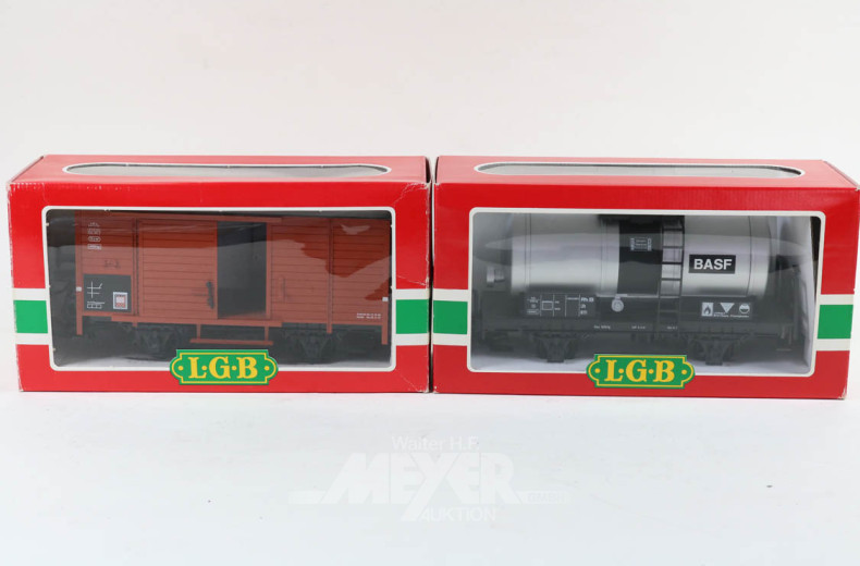 2 Wagen LEHMANN, Mod. 4035 u. 4040C
