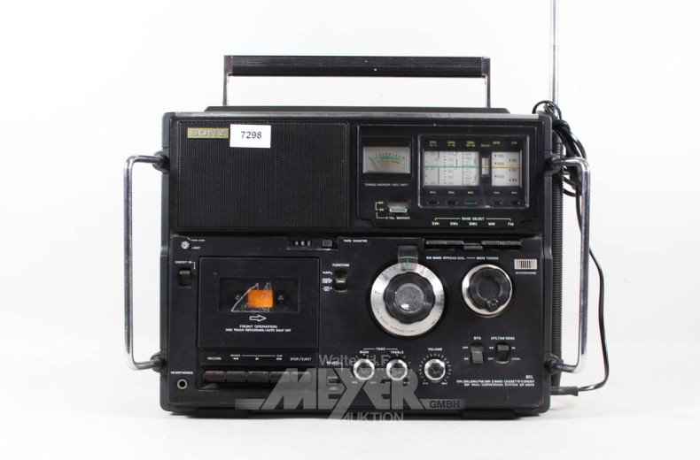 5-Band Radio/Kassetten-Recorder SONY,