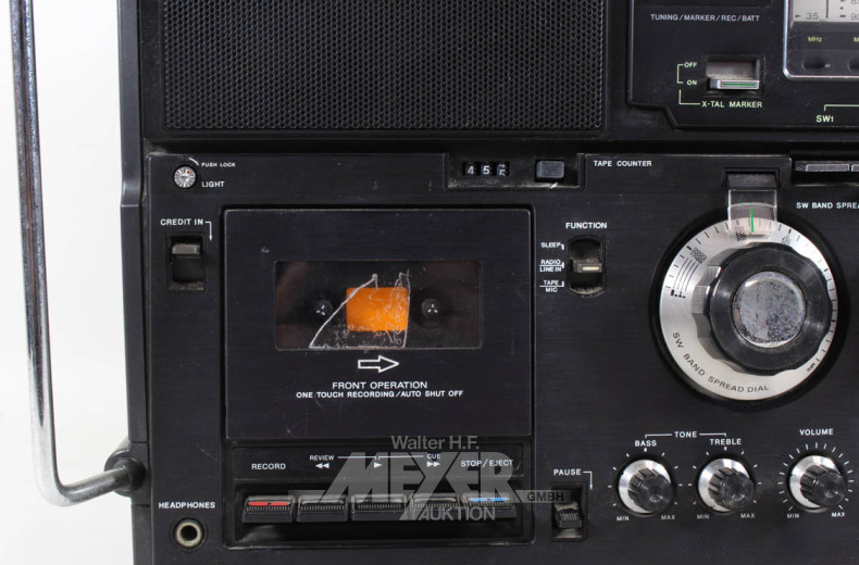 5-Band Radio/Kassetten-Recorder SONY,