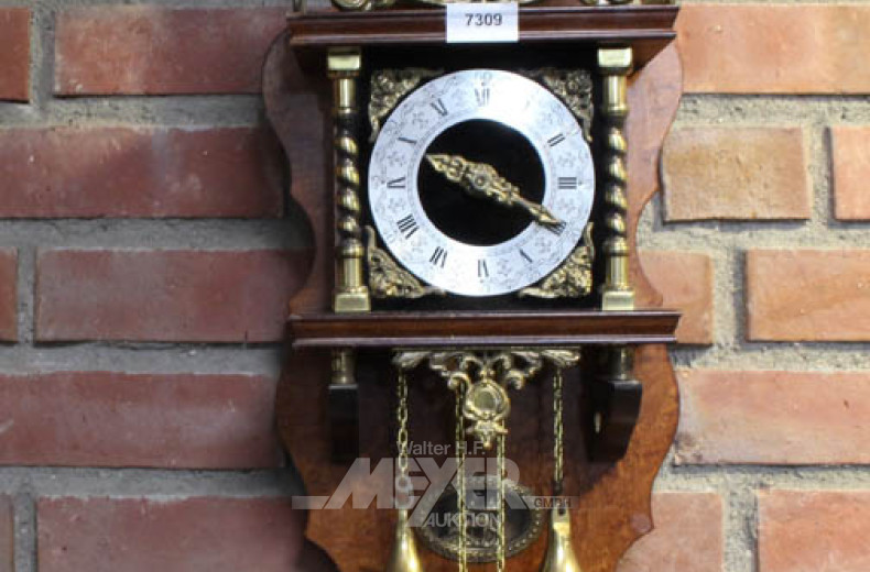 Wanduhr mit Schlagwerk fig. Darstellung