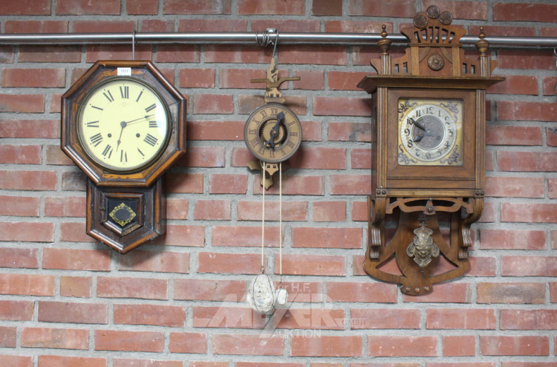 Wanduhr SEIKOSHA, mit Schlagwerk,