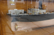 Schiffs-Halbmodell ''CLIO'', ca. 258 cm,