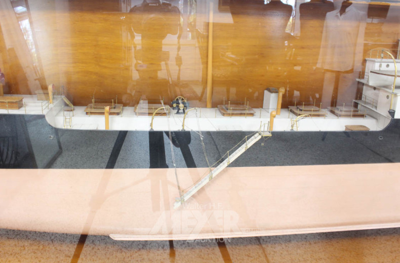 Schiffs-Halbmodell ''CLIO'', ca. 258 cm,