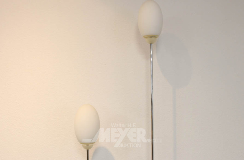 2 Designer-Stehlampen FLOS, passend,