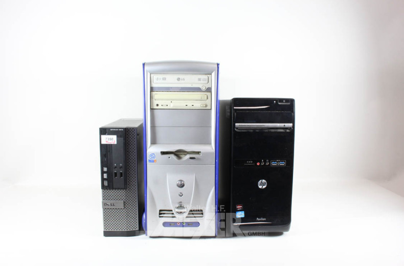 3 versch. Tower-PC