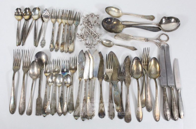 Posten Besteckteile Auflage u.